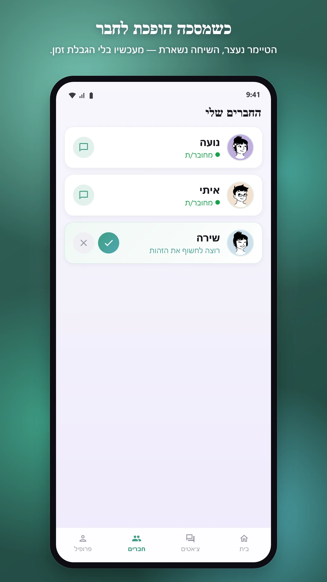 לדבר בקול שלכם, ועדיין אנונימי