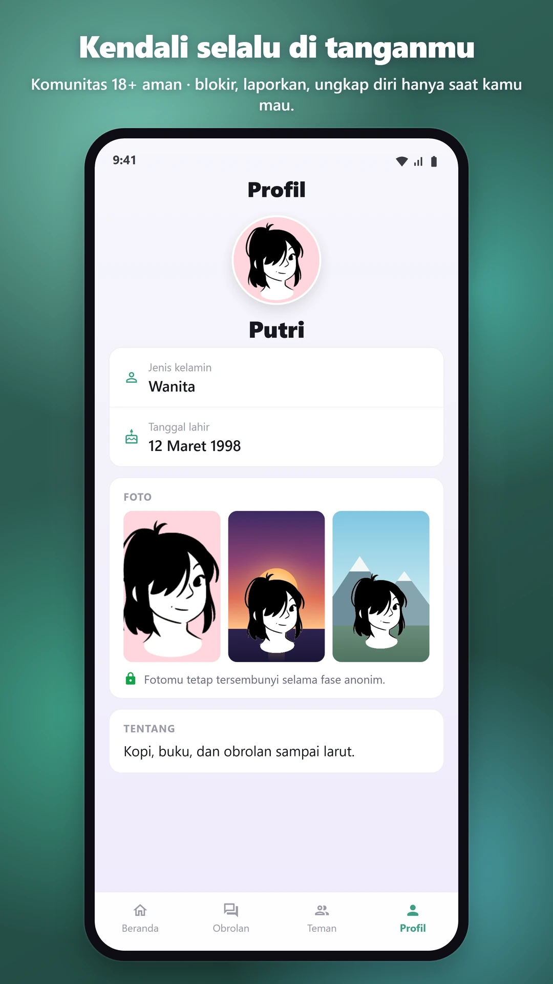 AMAN DAN NYATA