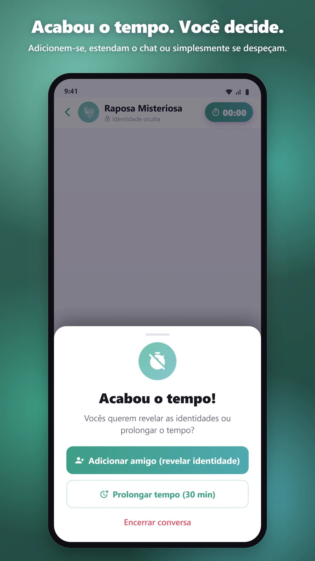 CONHEÇA PESSOAS, FAÇA AMIGOS, TALVEZ MAIS