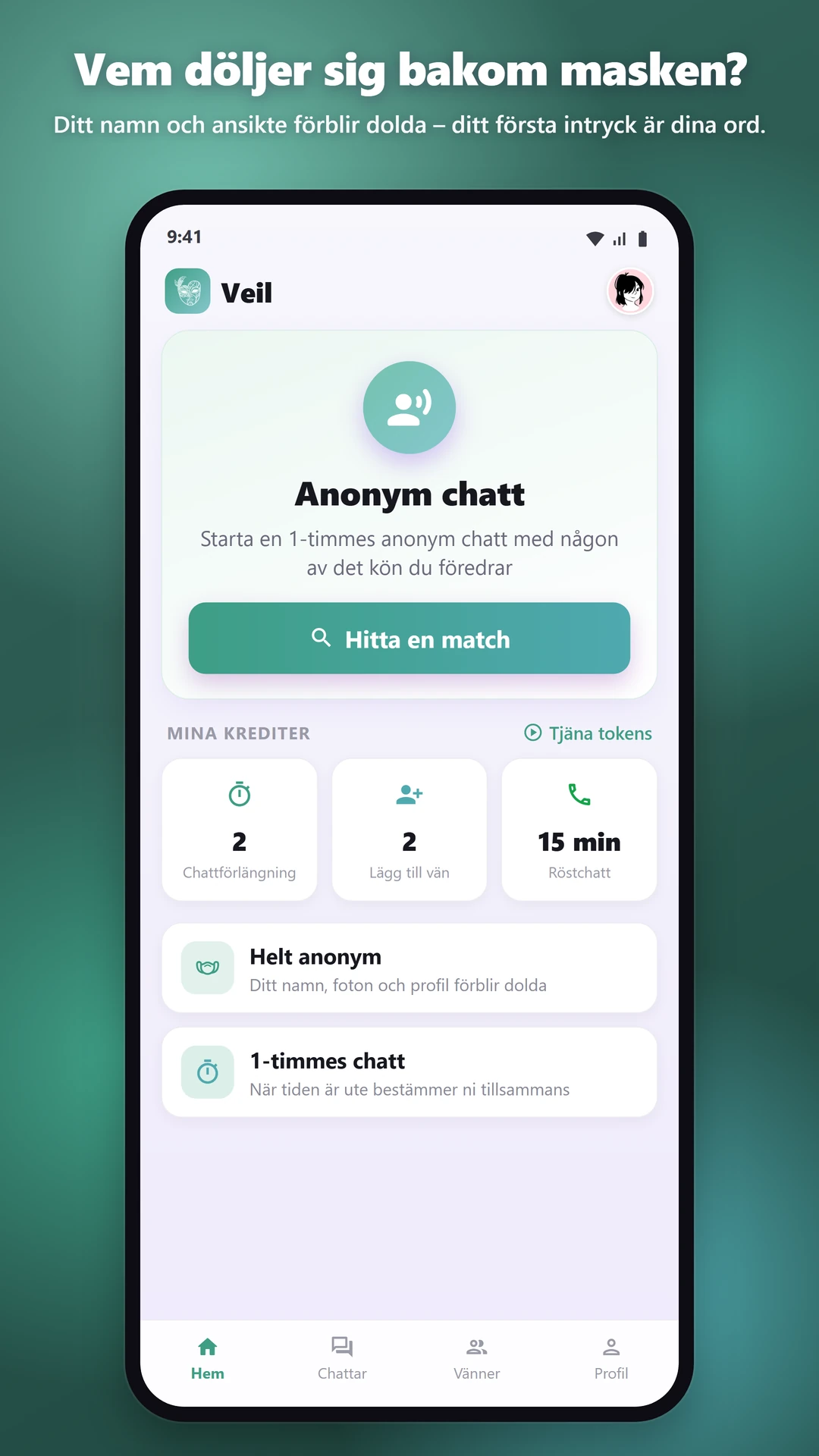 100 % ANONYM