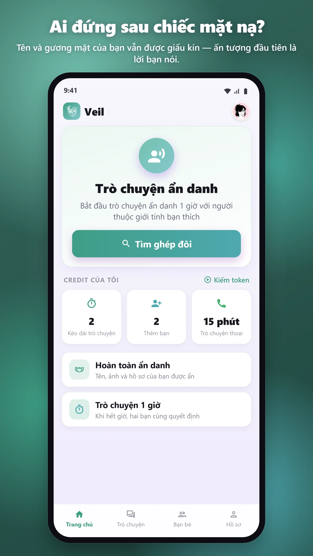 ẨN DANH 100%
